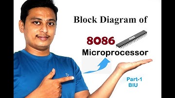 8086 microprocessor block diagram in bengali part 1/2