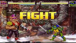 MUGEN - Bebop WIP vs Leonardo