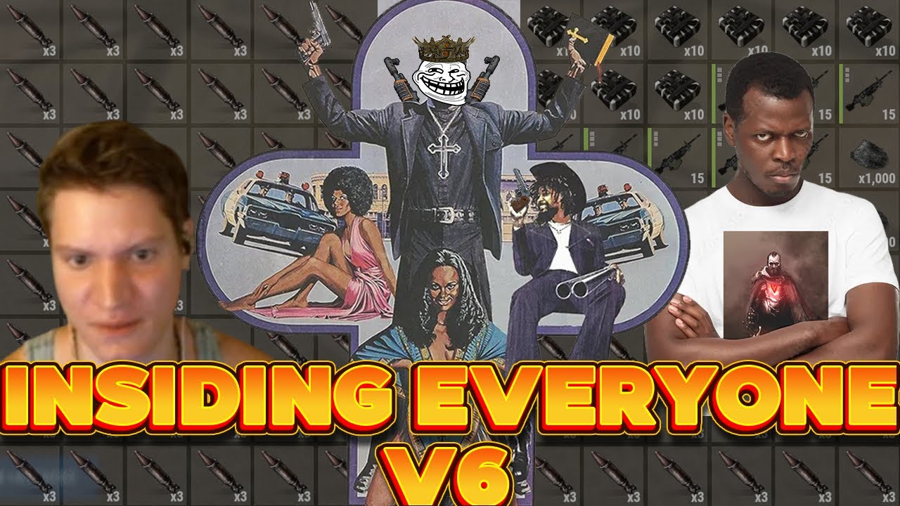 Rust Insiding EVERYONE V6 (Insiding rust clans and streamers)