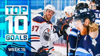 Top 10 Goals from Week 15 | 2021 NHL Season