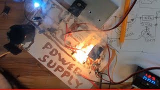 Power supply project  How to light a BBQ using pure electronics :P #Beginners diy projects