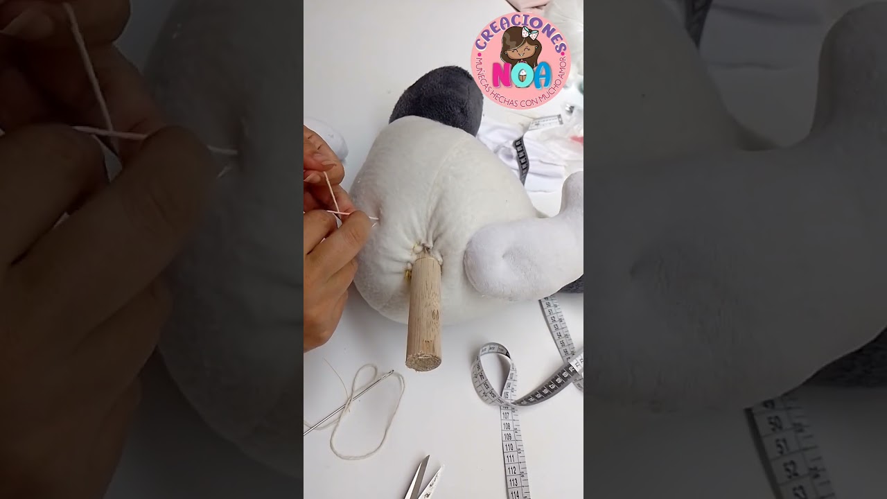 Ratona bailarina, cabeza y ensamble de cuerpo