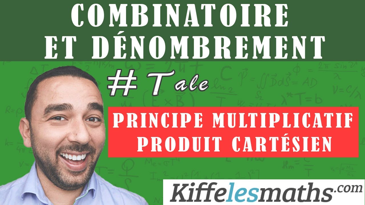 Principe multiplicatif. Produit cartésien. Combinatoire. Dénombrement.