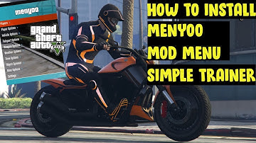 How to install & Use Menyoo and Simple Trainer (2020) GTA 5 MODS