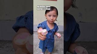 MUJAHIDAH ES CREAM NYA BANYAK 😁 #shortvideo #viralvideo #viralshort #shorts #trending #fypシ #funny