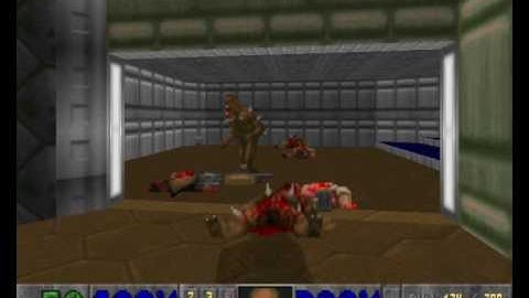 The Ultimate DOOM - E1M5 Phobos Lab - UV-Max Run in 6:53