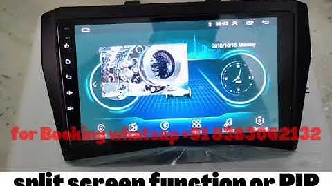 Android car stereo with advanced features | split screen | picture in picture