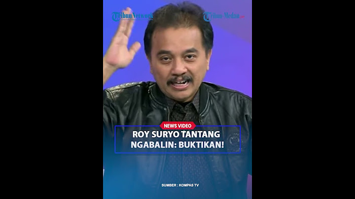 ROY SURYO Murka Dituduh Dapat Dana Besar di kasus Ijazah Jokowi, Berani Tantang Ngabalin