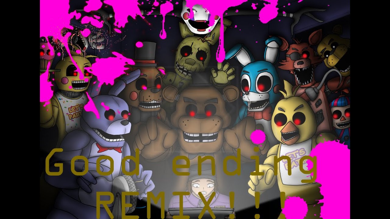 Fnaf endings. ФНАФ the end. FNAF 3 Ending. FNAF 3 good Ending. FNAF good Ending.