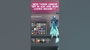 The NEW Taken Armor set looks INSANE!