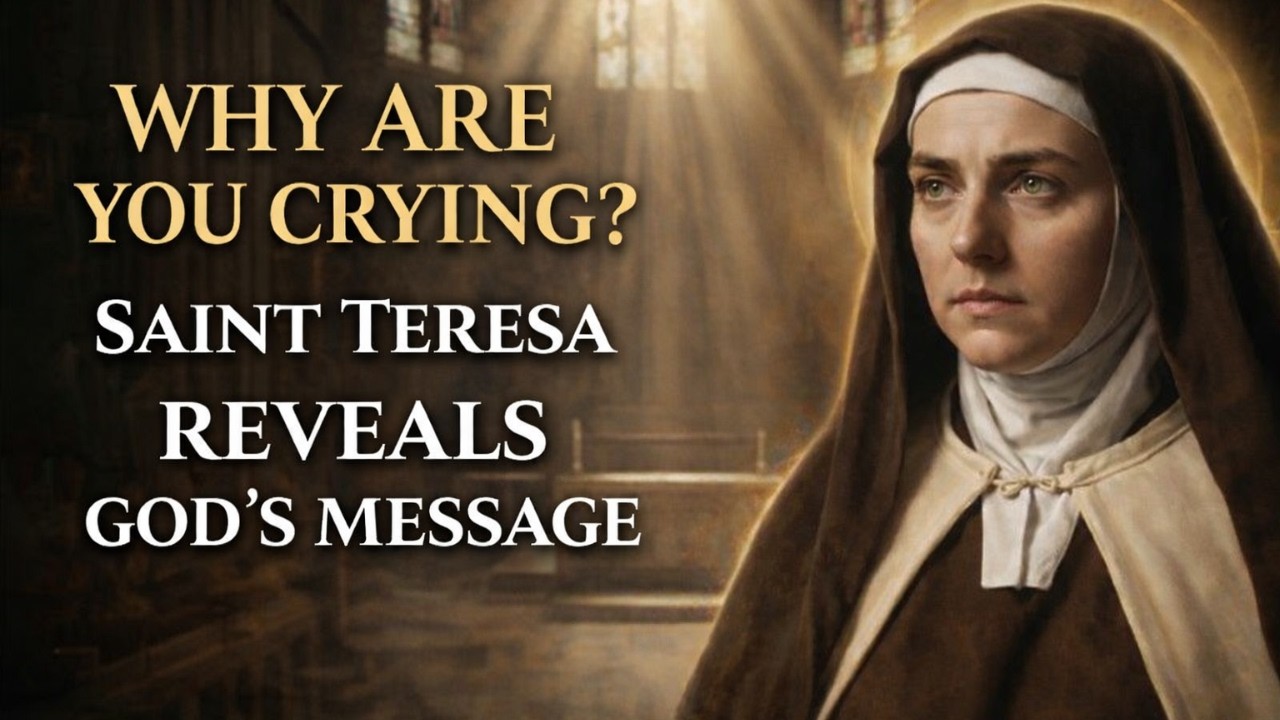 Do you cry ‘for no reason’ during Mass? Saint Teresa reveals what God is trying to tell you