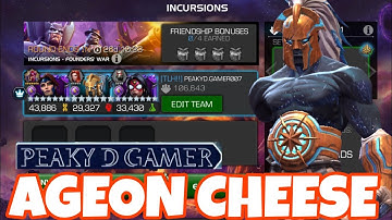 DECEMBER SAGA INCURSION IS A JOKE! INSANE CHEESE STRATS & BEST CHAMPS! GAMEPLAY AND GUIDE | MCOC |. 