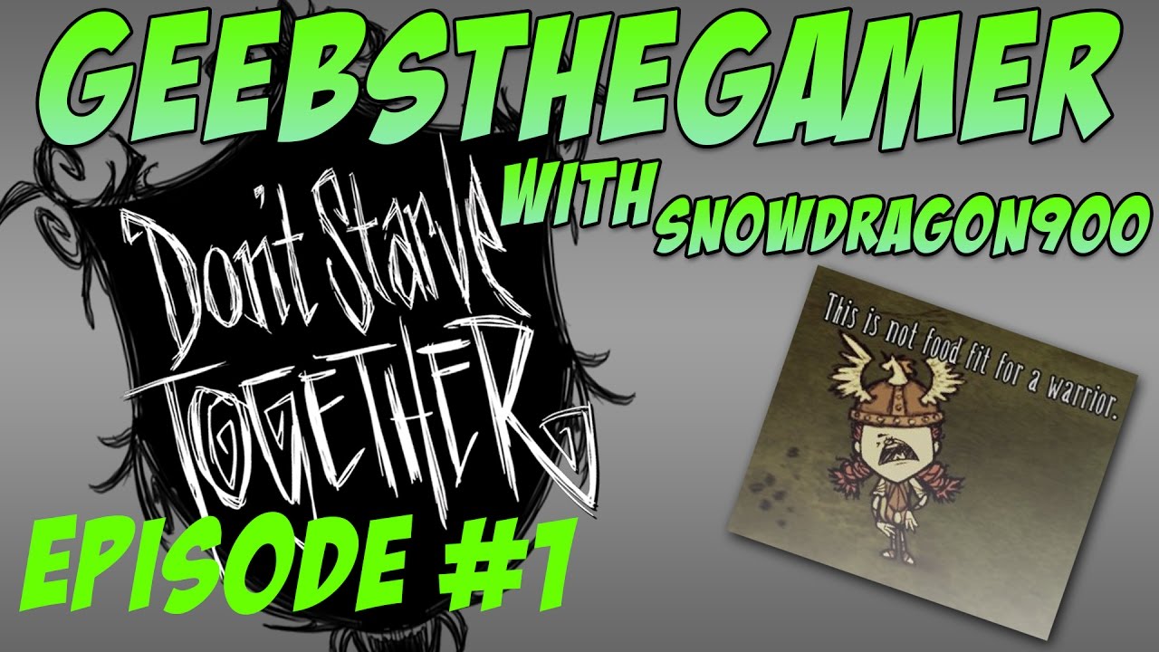 I NEED FOOD!!! | Don't Starve Together Episode #1