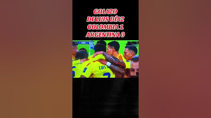 #Gol de #colombia vs #argentina de #luisdiaz #copaamerica
