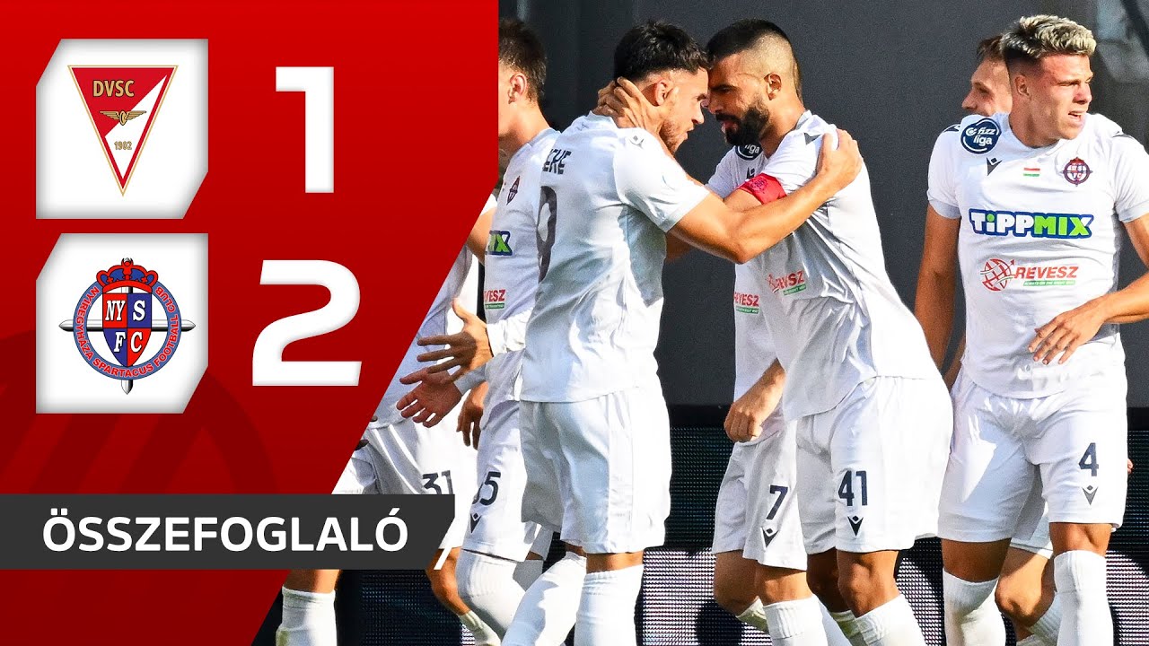 Fizz Liga: Debreceni VSC–Nyíregyháza Spartacus 1–2 | összefoglaló