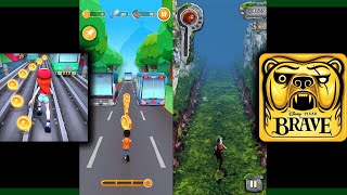 Bus Rush 2 Vs Temple Run Brave screenshot 5