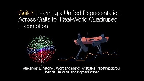 Gaitor: Learning a Unified Representation Across Gaits for Real-World Quadruped Locomotion