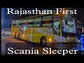 Bikaner to Jaipur New Deep Travels ki Zabardast Scania Sleeper Multiaxle