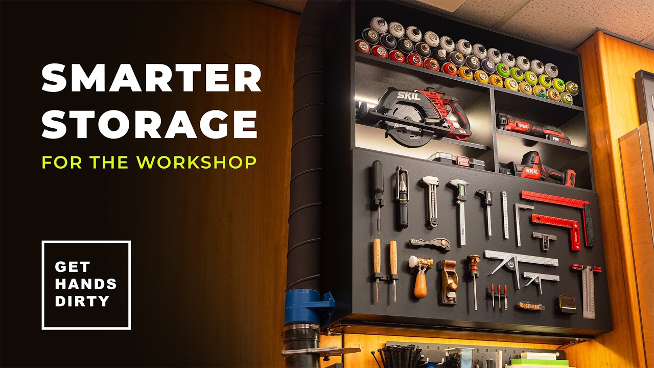 2 in 1 Tool Cabinet to Maximize Wall Space