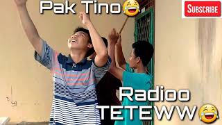 PARODY lucu-Pak TINO dan Penyiar Radio😆😂#Lagu Teteww😆