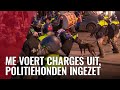 ME veegt demonstranten van Rokin af: rust terug in binnenstad