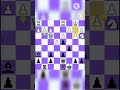 Queen Trapped 💀💀, Checkmate !! #chess #checkmate #queen #king #shorts #winner