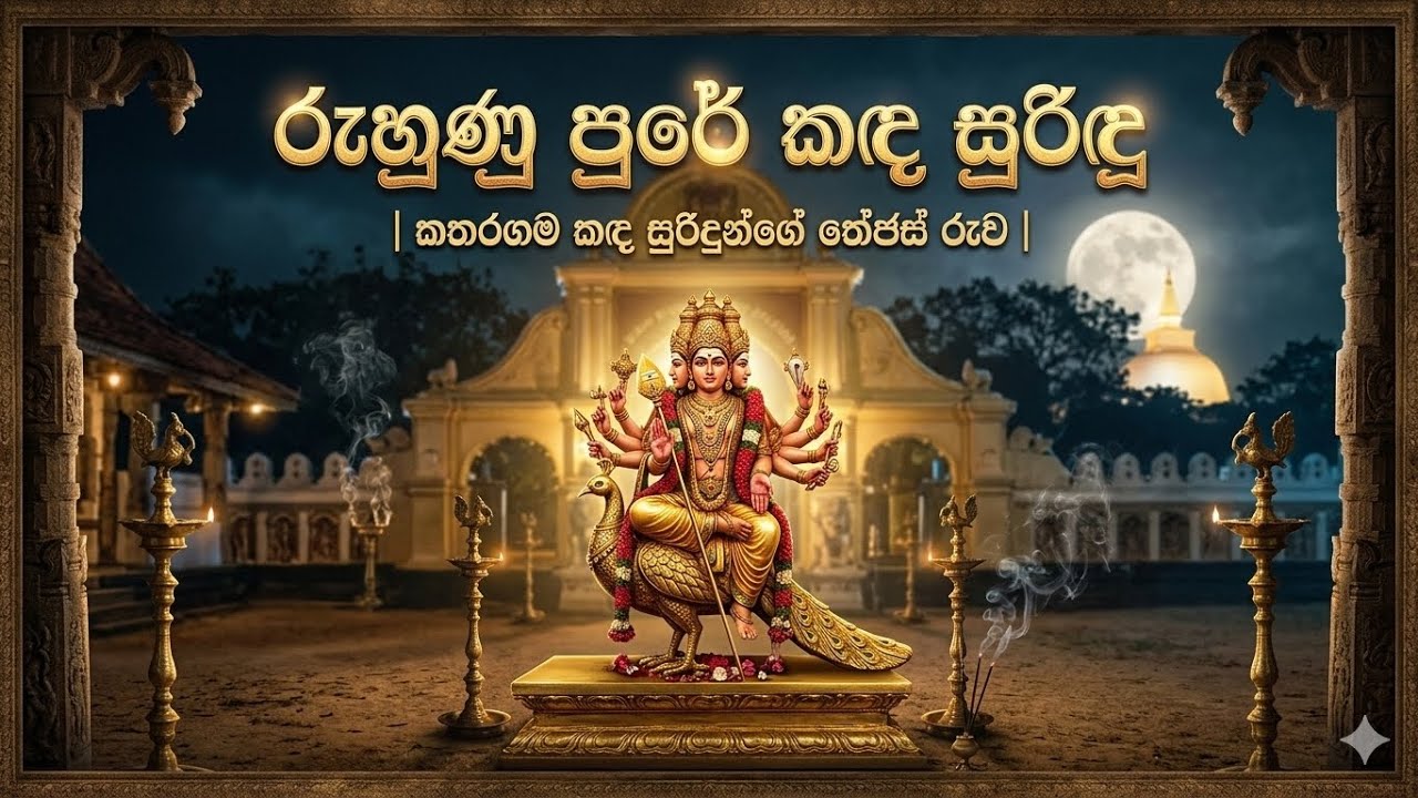 රුහුණු පුරේ කඳ සුරිඳු - Ruhunu Pure Kanda Surindu | New Sinhala Devotional Song 2026 