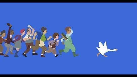 THE GOOSE CHASE GAME// the goose chase // fun game for nursery and kids