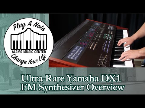 Ultra-Rare Yamaha DX1 FM Synthesizer Overview - YouTube