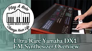 Ultra-Rare Yamaha DX1 FM Synthesizer Overview - YouTube