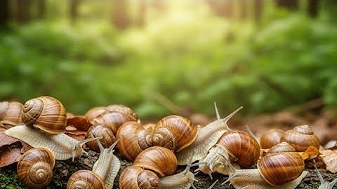 Decoding the Snails: An Closer Look at Their Anatomy and Behavior