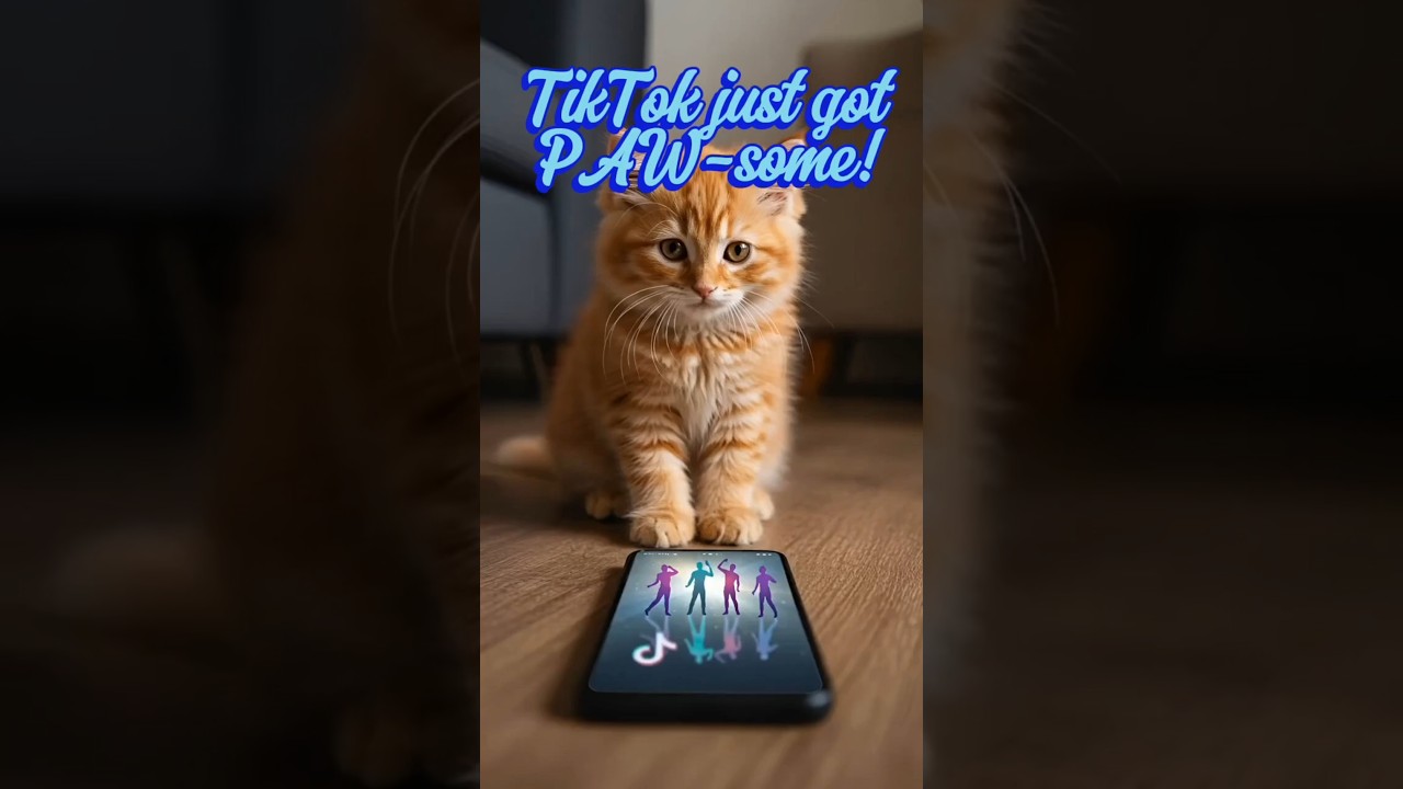 Cute Kittens Try TikTok Dances (Too Cute to Handle!) Dance Challenge