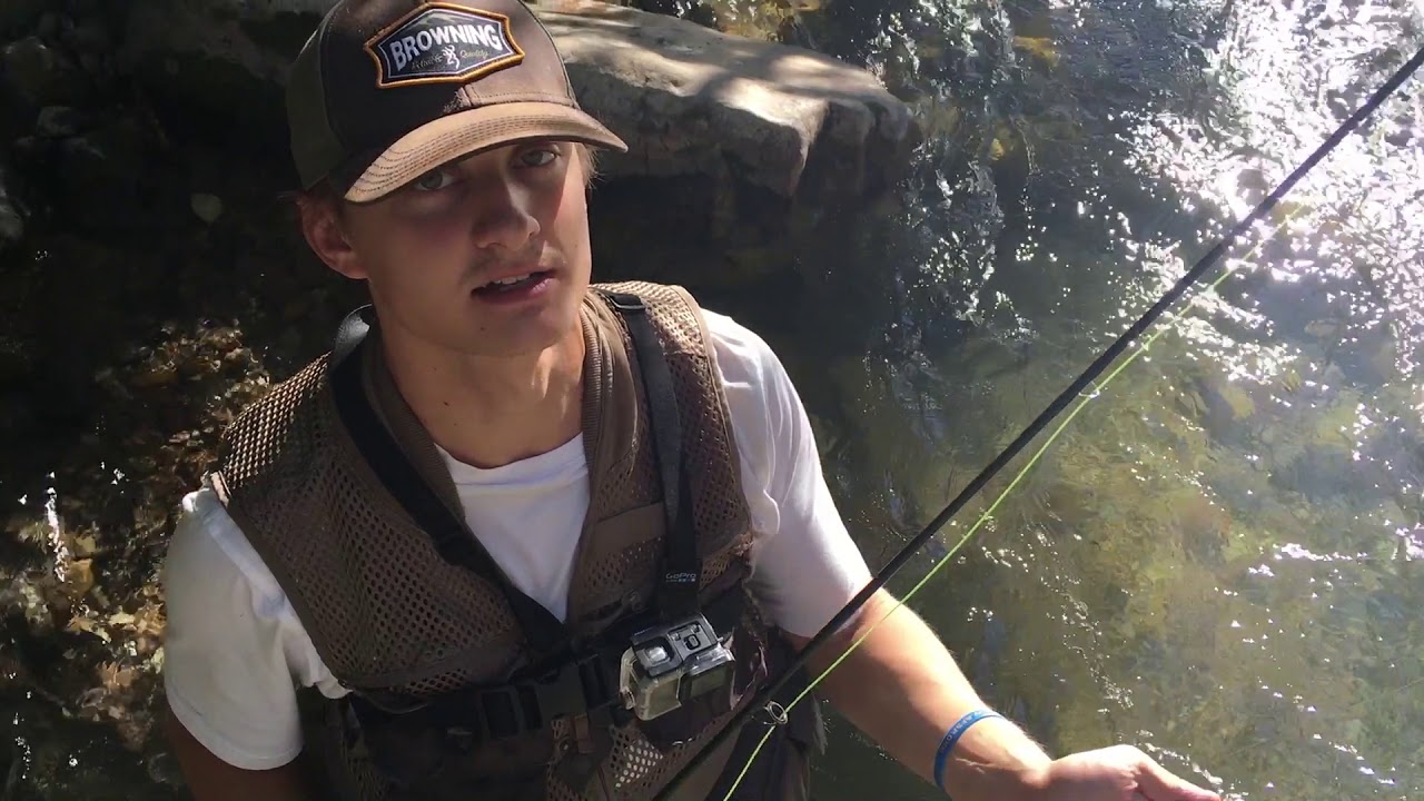 Fly Fishing Big Cottonwood Canyon The Battle Up the Creek YouTube