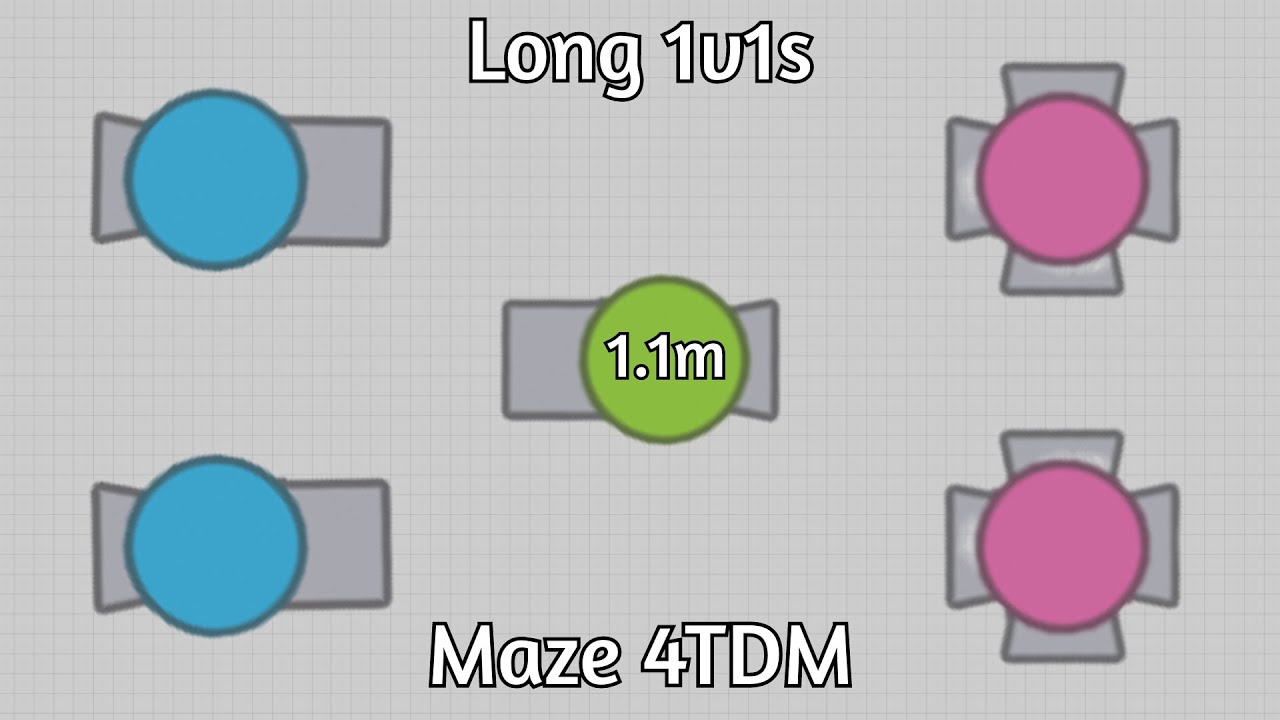 Arras io Neverending Battles Hybrid 1 1 Million In Maze 4TDM YouTube