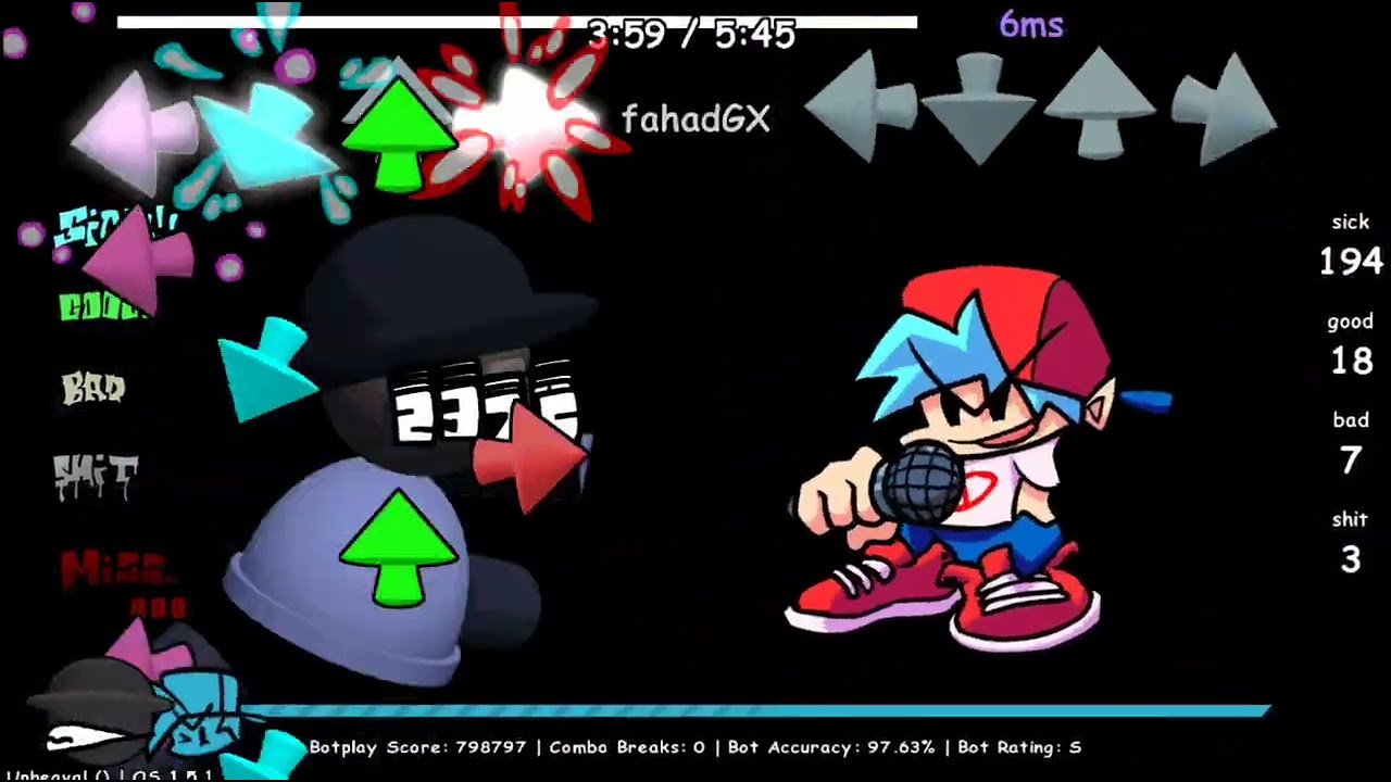 Friday Night Funkin' fahad edition (my edition) Part 1