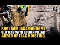 Craftsman gilds 161 feet pillar with gold ahead of Shri Ram Janambhoomi’s flag hoisting ceremony