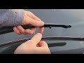 2018-2023 Hyundai Kona - Replacing Wiper Inserts