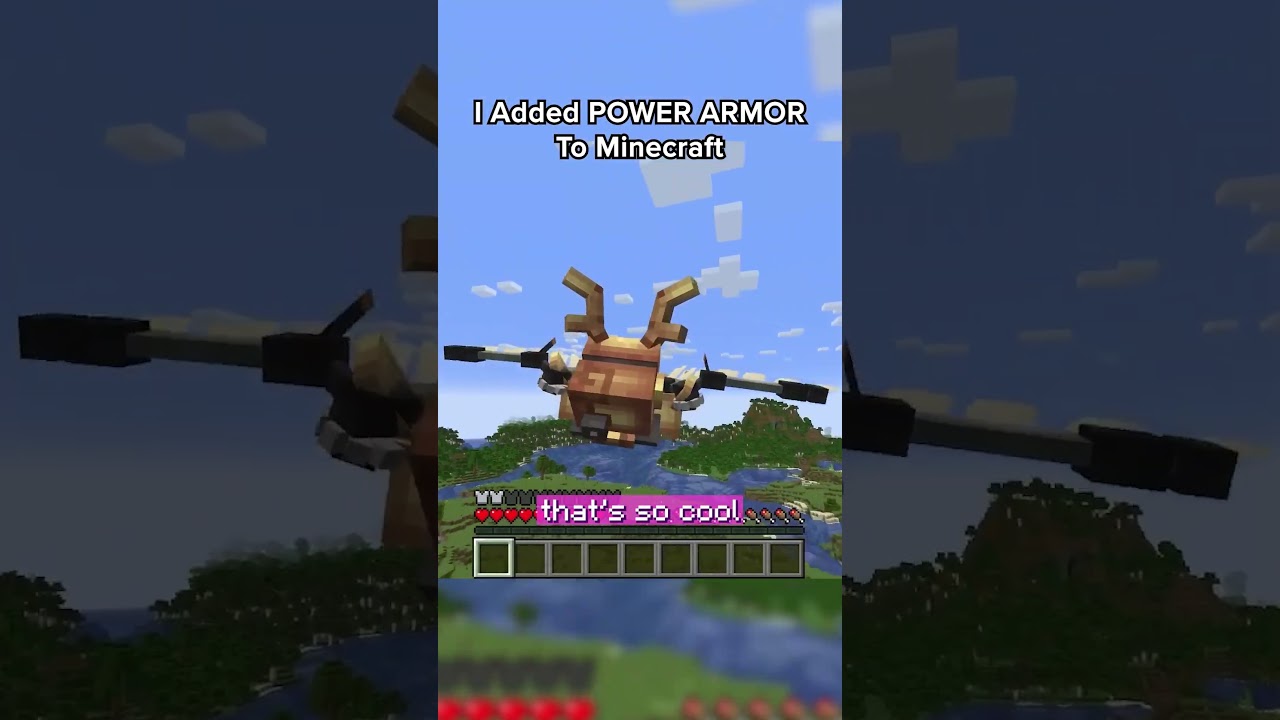 Adding POWER ARMOR to Minecraft