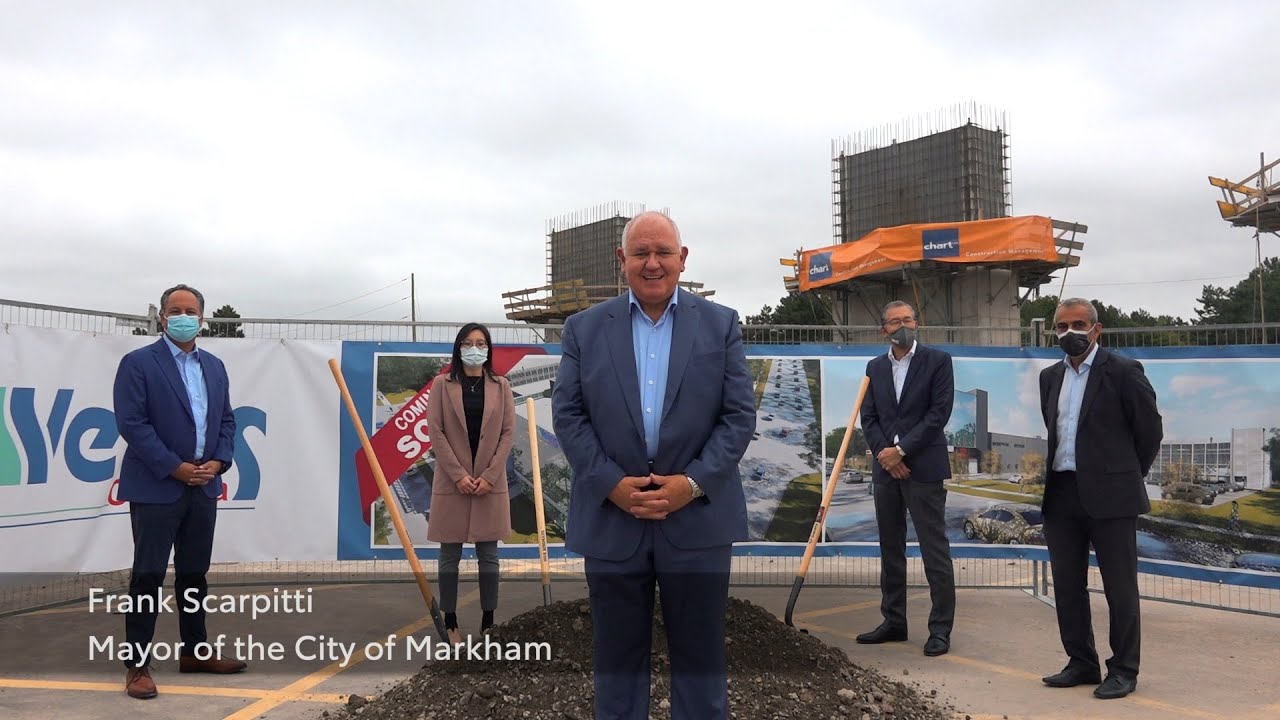 Weins Canada Corporate Head Office: Groundbreaking Event