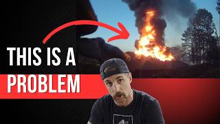 Big house = Big Problems, Firefighter reacts to huge lakehouse fire