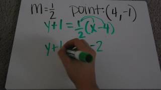Slope Intercept Form Part 2 Tutorial