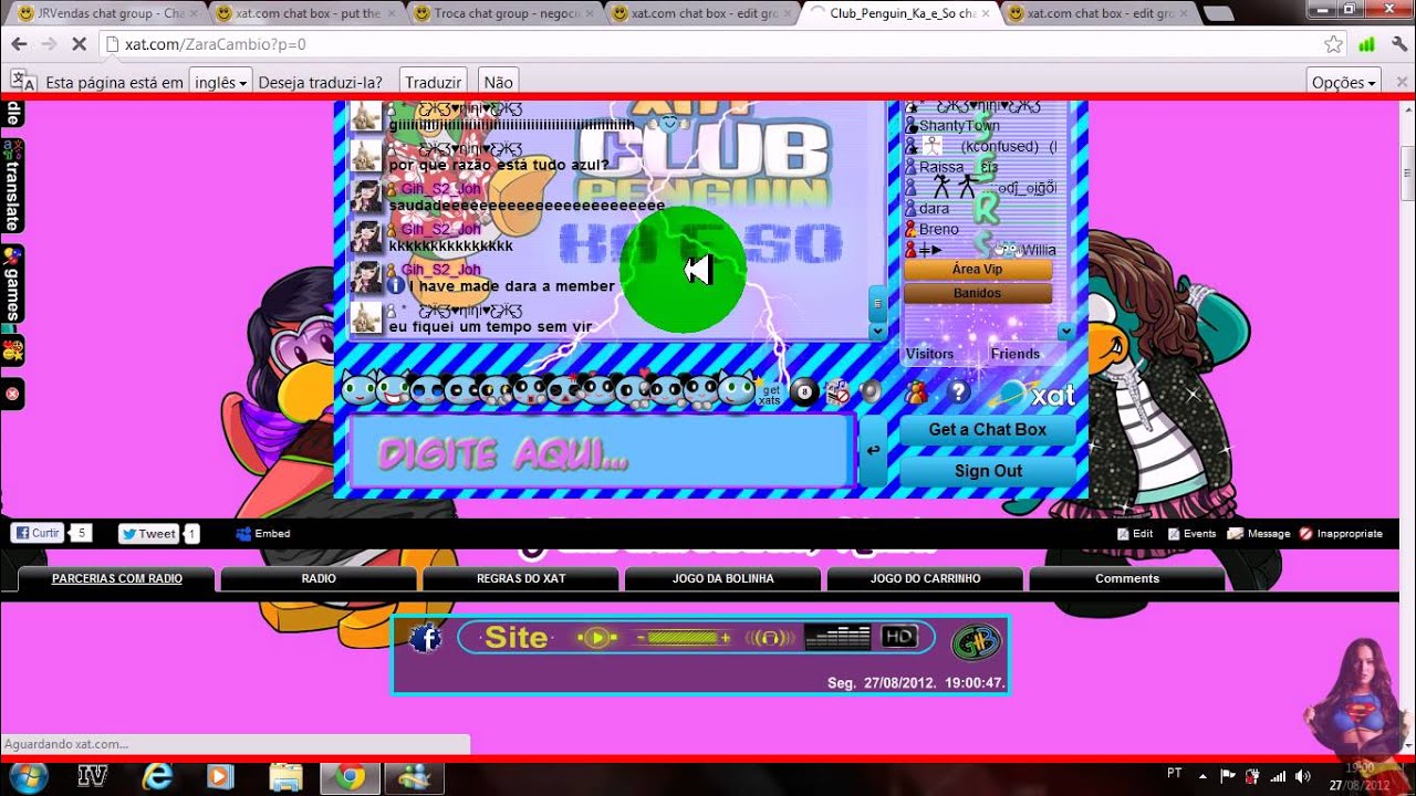 como botar radio no xat 2012 - YouTube
