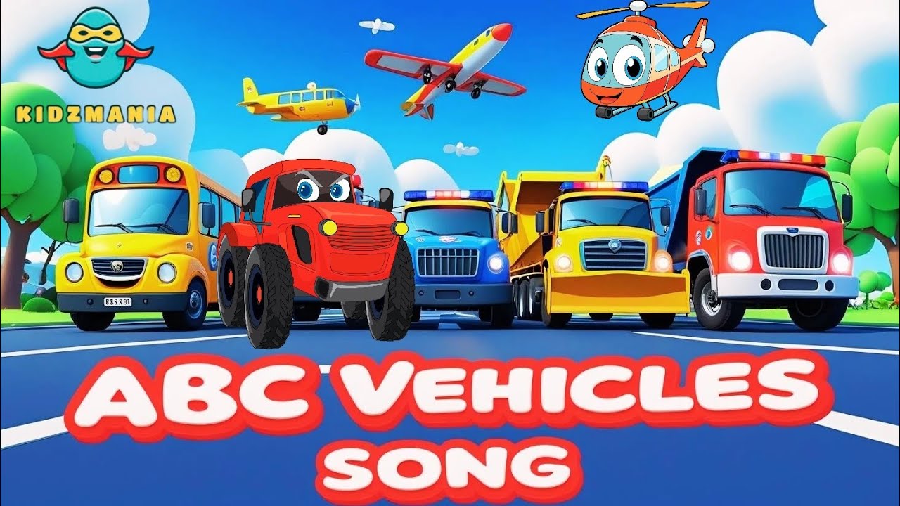 ABC Song Phonics, Transportation Song, ABC Song, Alphabet Educational ...