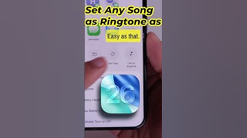 iOS 26: Set ANY Song as RINGTONE From Share Sheet #iphone #ios26 #ios