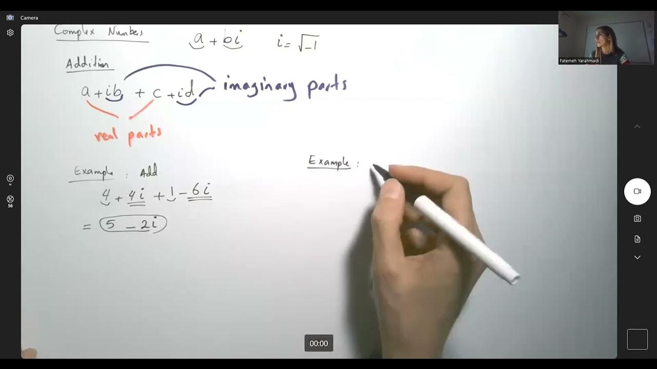 Adding Complex Numbers On Arganda
