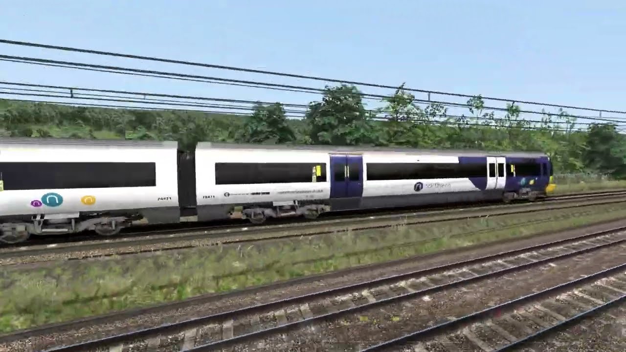Ilkley to Leeds - Class 333 - TRAIN SIM CLASSIC Maxtracks Leeds North West Triangle