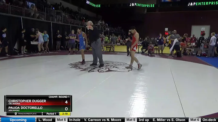 Cadet Men 138 Christopher Dugger Oklahoma Vs Pauoa...
