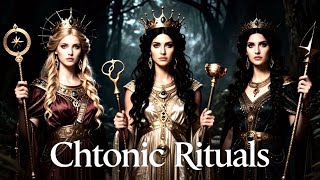 Hekate, Persephone & Medusa — Ancient Chtonic Rituals and Magic