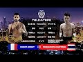 Yoann broet vs prakhrong chatree  muay thai  ultra instinct fn03  fight 10