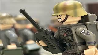 Lego ww2 stop motion , Battle for Carentan 10 June 1944